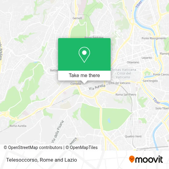 Telesoccorso map