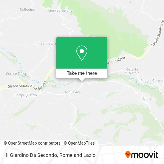 Il Giardino Da Secondo map