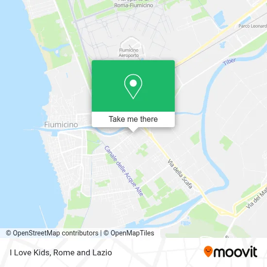 I Love Kids map