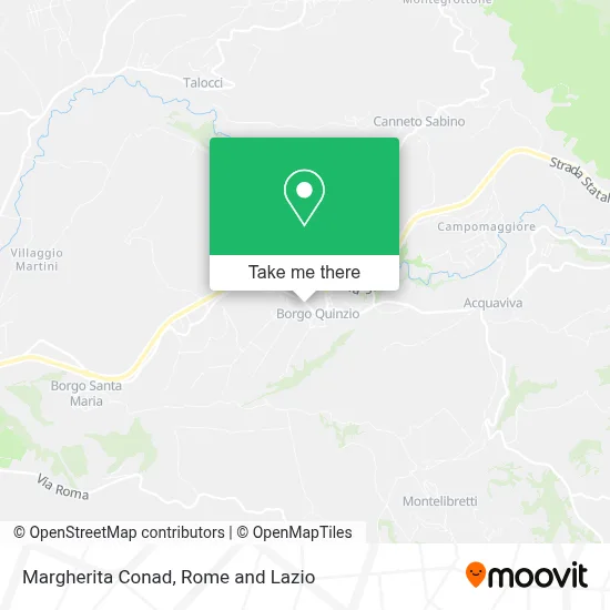 Margherita Conad map