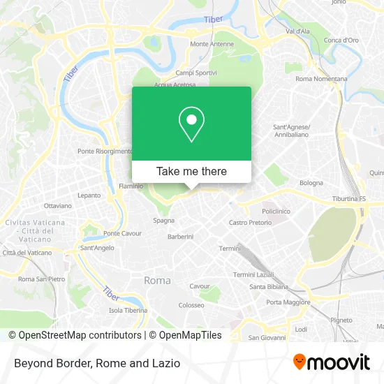 Beyond Border map