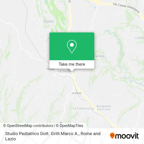 Studio Pediatrico Dott. Grilli Marco A. map