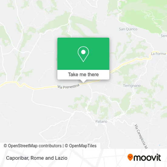 Caporibar map