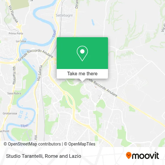 Studio Tarantelli map
