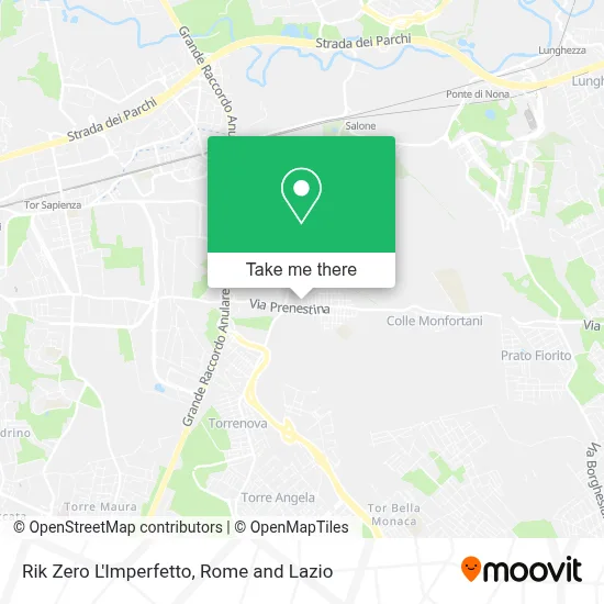 Rik Zero L'Imperfetto map