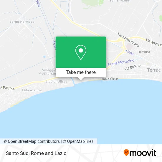 Santo Sud map