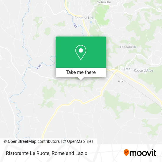 Ristorante Le Ruote map