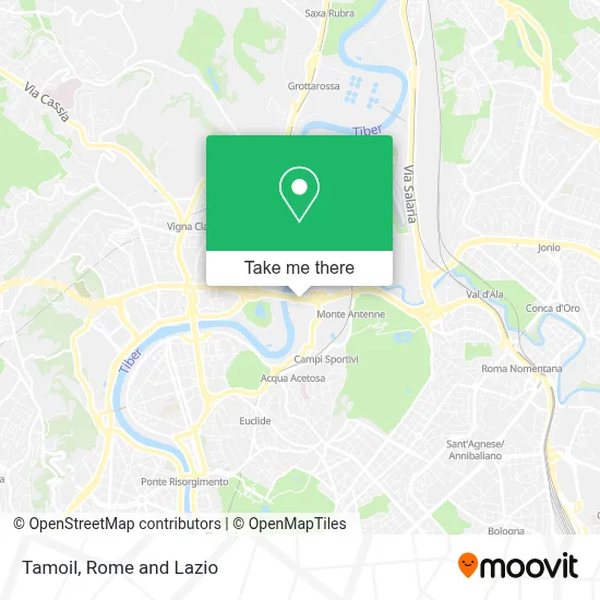 Tamoil map