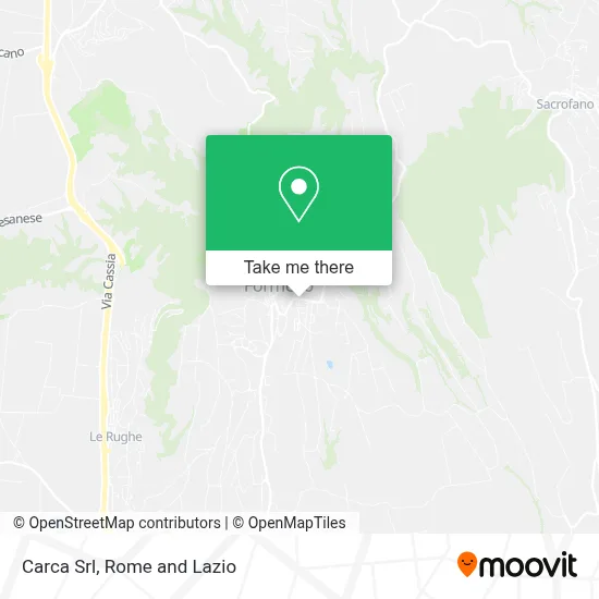 Carca Srl map