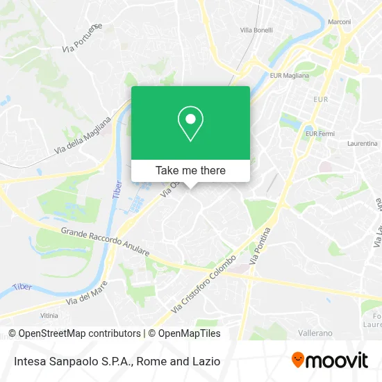 Intesa Sanpaolo S.P.A. map