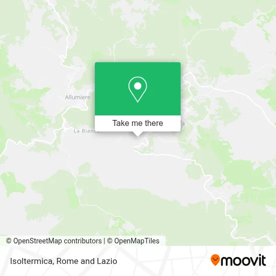 Isoltermica map