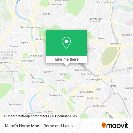 Mami's Home Monti map