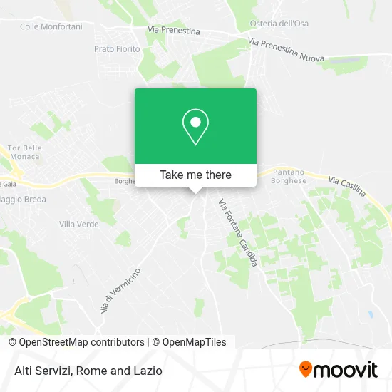 Alti Servizi map