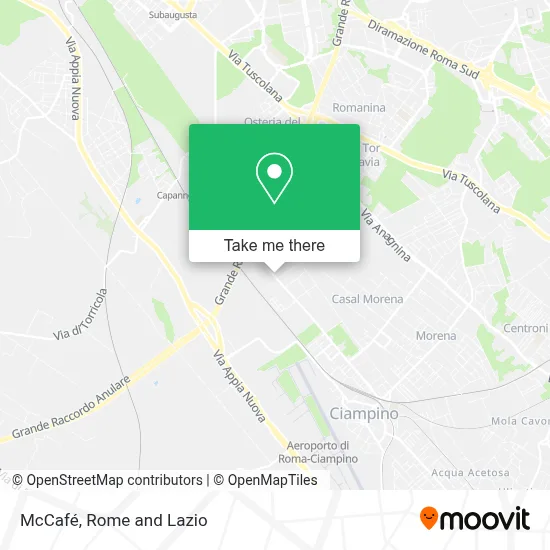 McCafé map