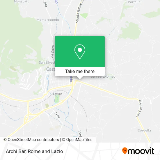 Archi Bar map