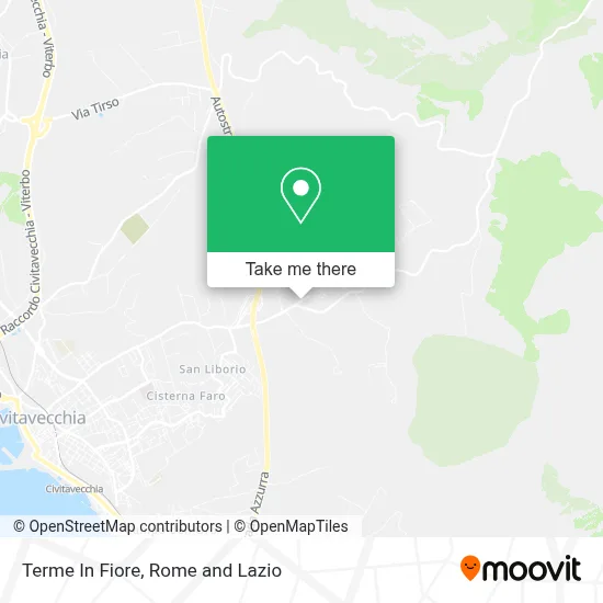 Terme In Fiore map