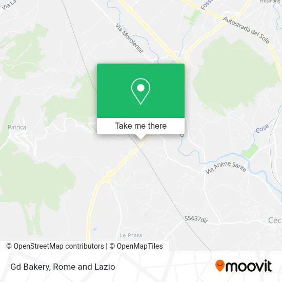 Gd Bakery map