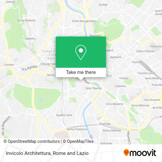 Invicolo Architettura map