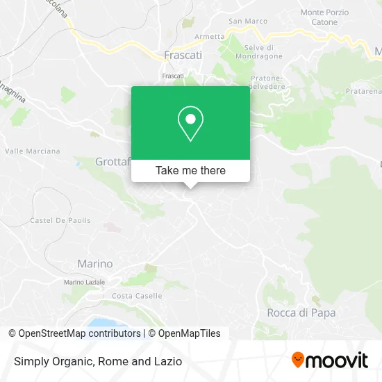 Simply Organic map