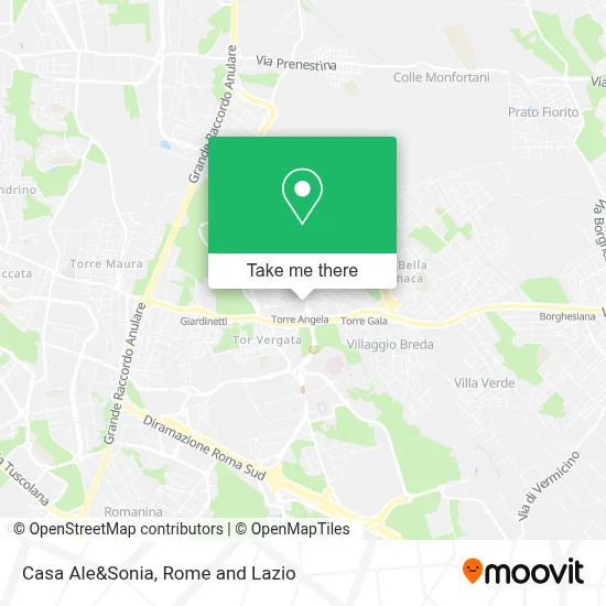 Casa Ale&Sonia map