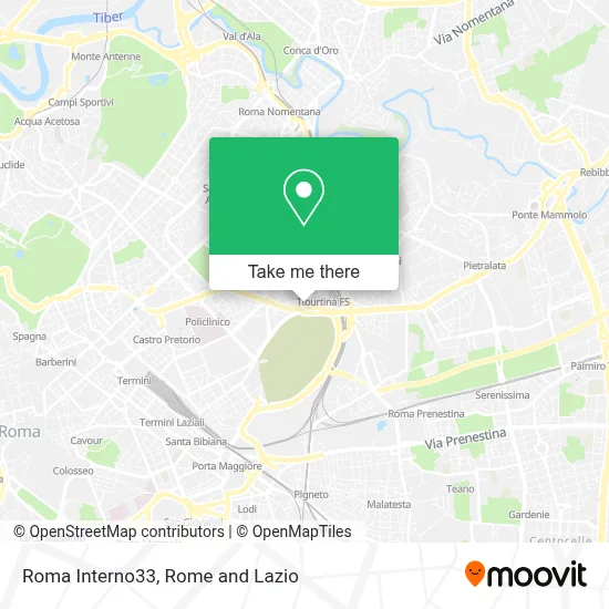 Roma Interno33 map