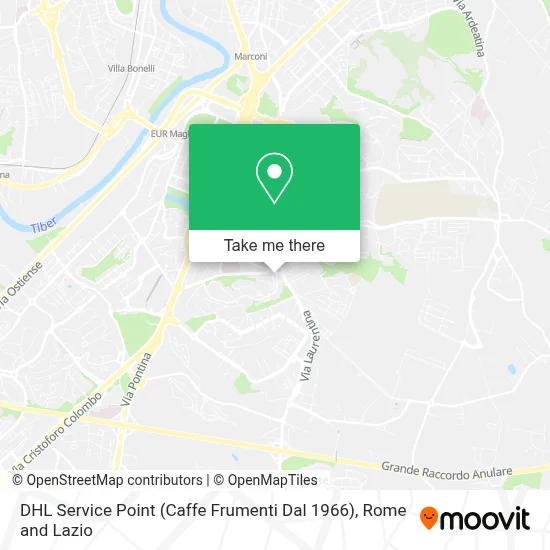 DHL Service Point (Caffe Frumenti Dal 1966) map