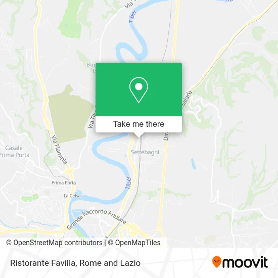 Ristorante Favilla map