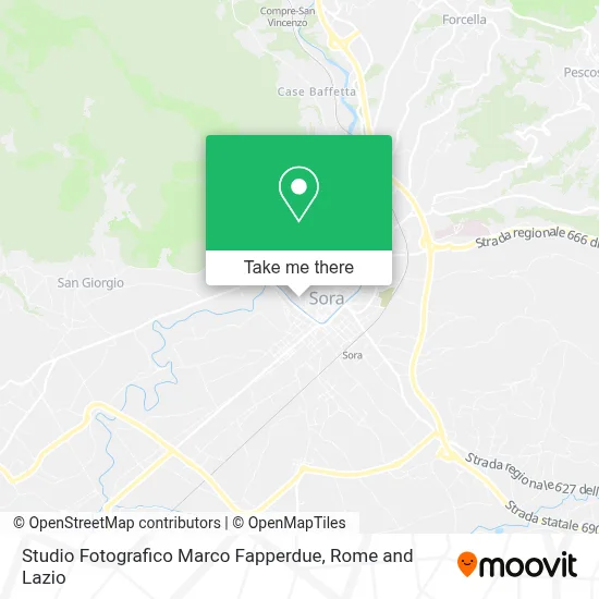 Studio Fotografico Marco Fapperdue map