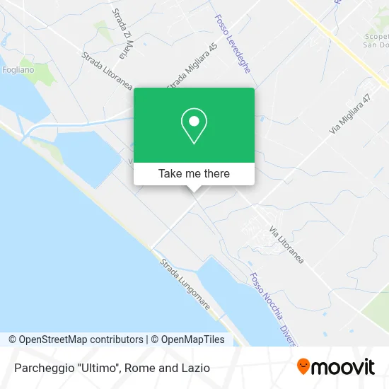 Parcheggio ''Ultimo'' map