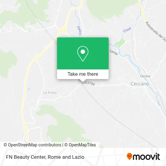 FN Beauty Center map