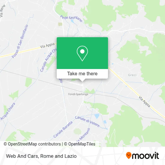 Web And Cars map