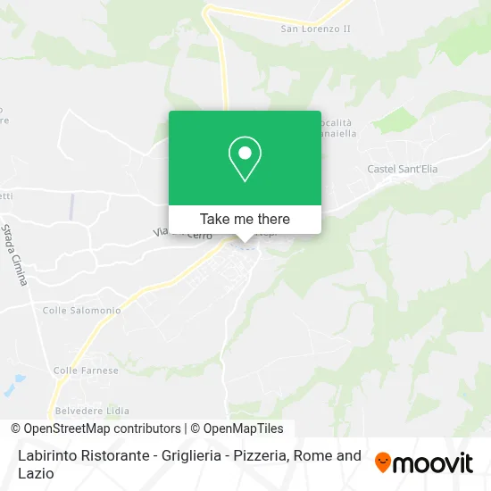 Labirinto Ristorante - Griglieria - Pizzeria map