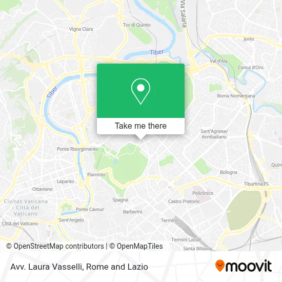 Avv. Laura Vasselli map