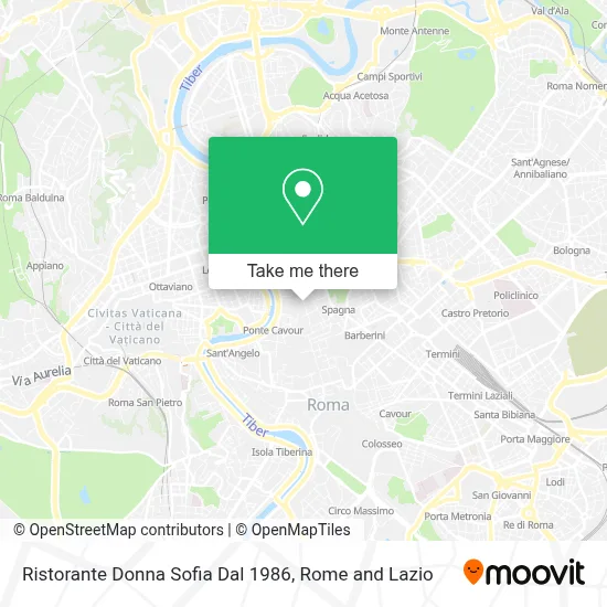Ristorante Donna Sofia Dal 1986 map