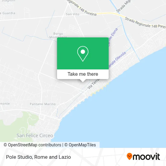 Pole Studio map
