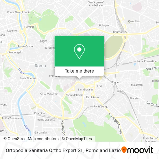 Ortopedia Sanitaria Ortho Expert Srl map