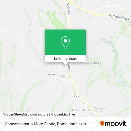 Concessionario Moto Fantic map