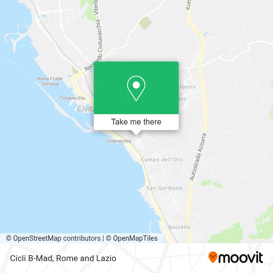Cicli B-Mad map