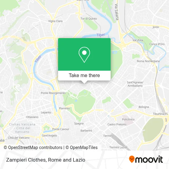 Zampieri Clothes map