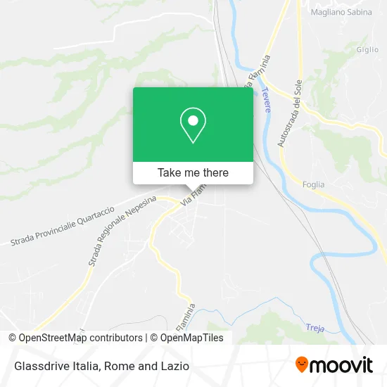 Glassdrive Italia map