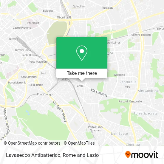 Lavasecco Antibatterico map