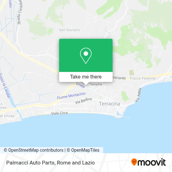 Palmacci Auto Parts map