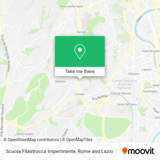 Scuola Filastrocca Impertinente map