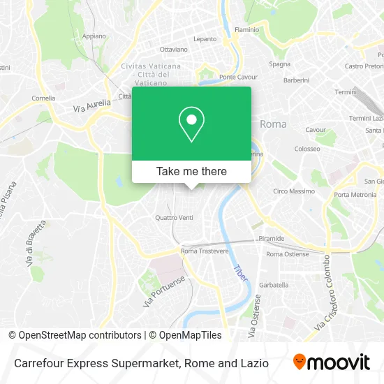 Carrefour Express Supermarket map