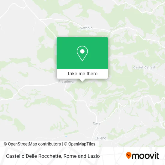 Castello Delle Rocchette map