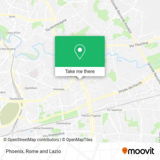 Phoenix map