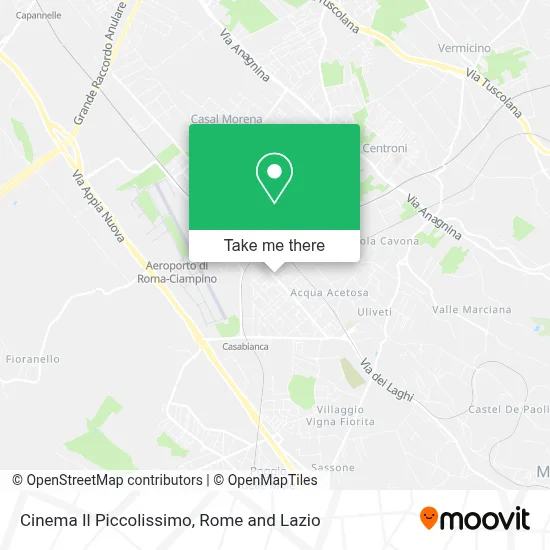 Cinema Il Piccolissimo map