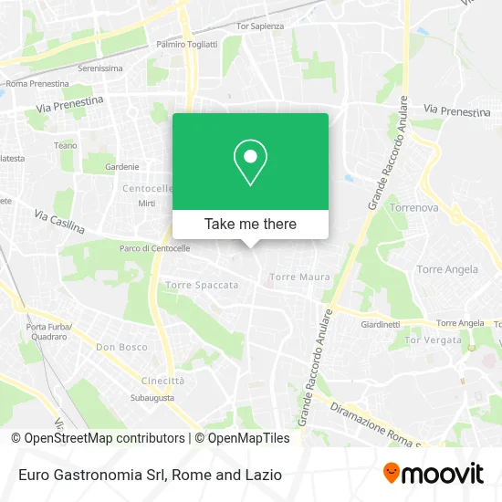 Euro Gastronomia Srl map