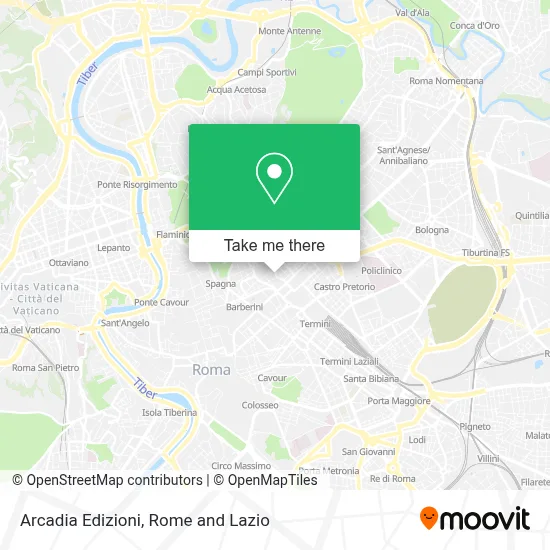 Arcadia Edizioni map