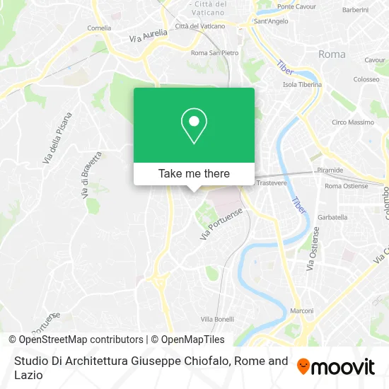 Studio Di Architettura Giuseppe Chiofalo map